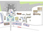 Bratislava airport access map
