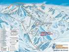 Austrian ski resort - Stubaier Gletcher map