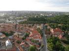 Vilnius, Lithuania, Gediminas Castle and church st. Ana