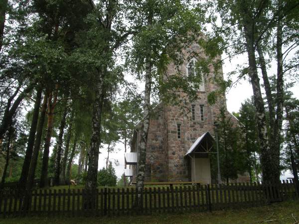 Stirniai church, Lananoras regional park